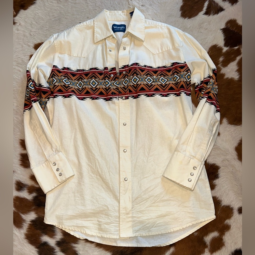Wrangler Pearl snap